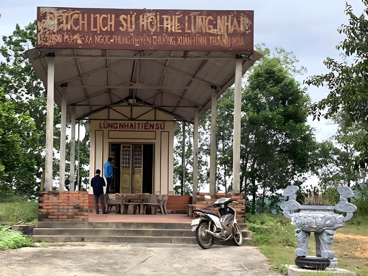 Di tích Hội thề Lũng Nhai nằm dưới chân núi Pù Mé, xã Thường Xuân, tỉnh Thanh Hóa