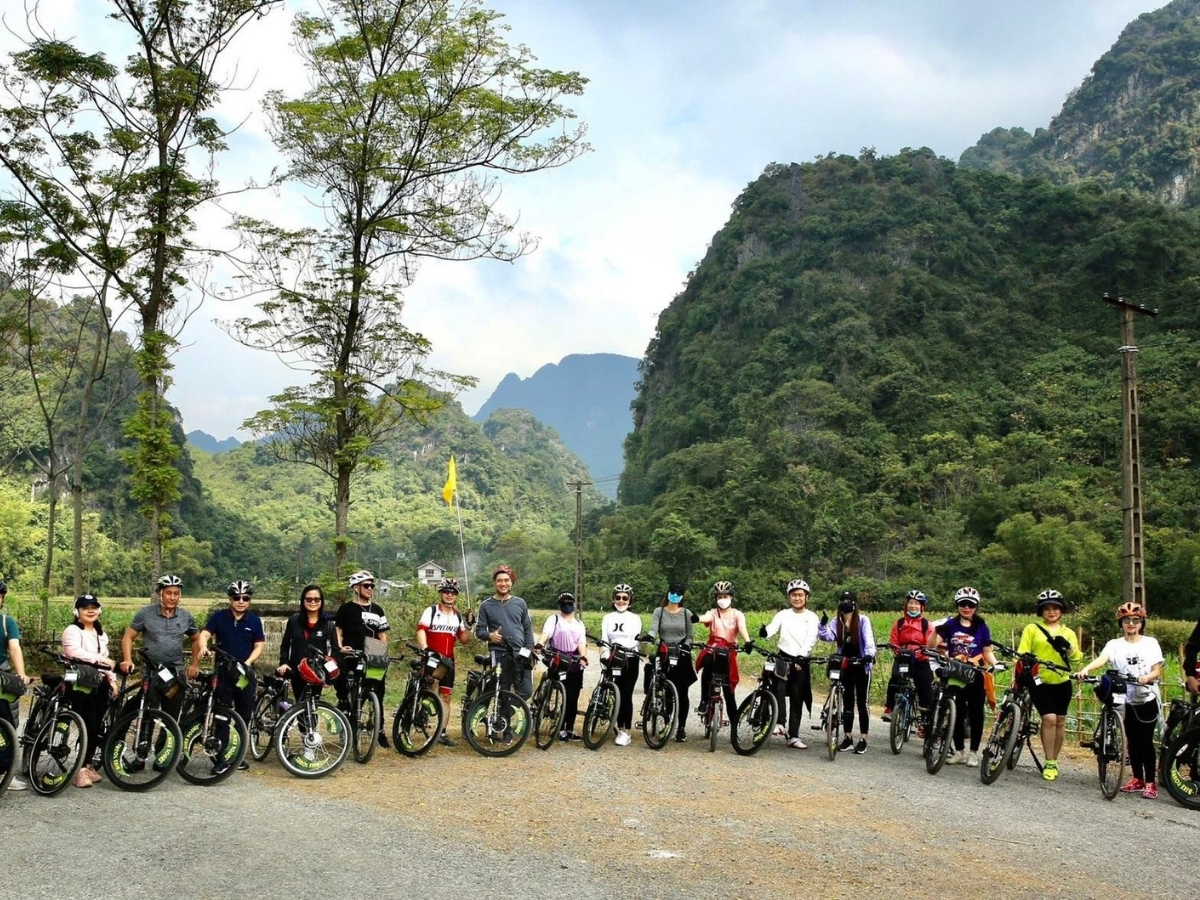 Các tuyến tour xe đạp Pù Luông được thiết kế đa dạng