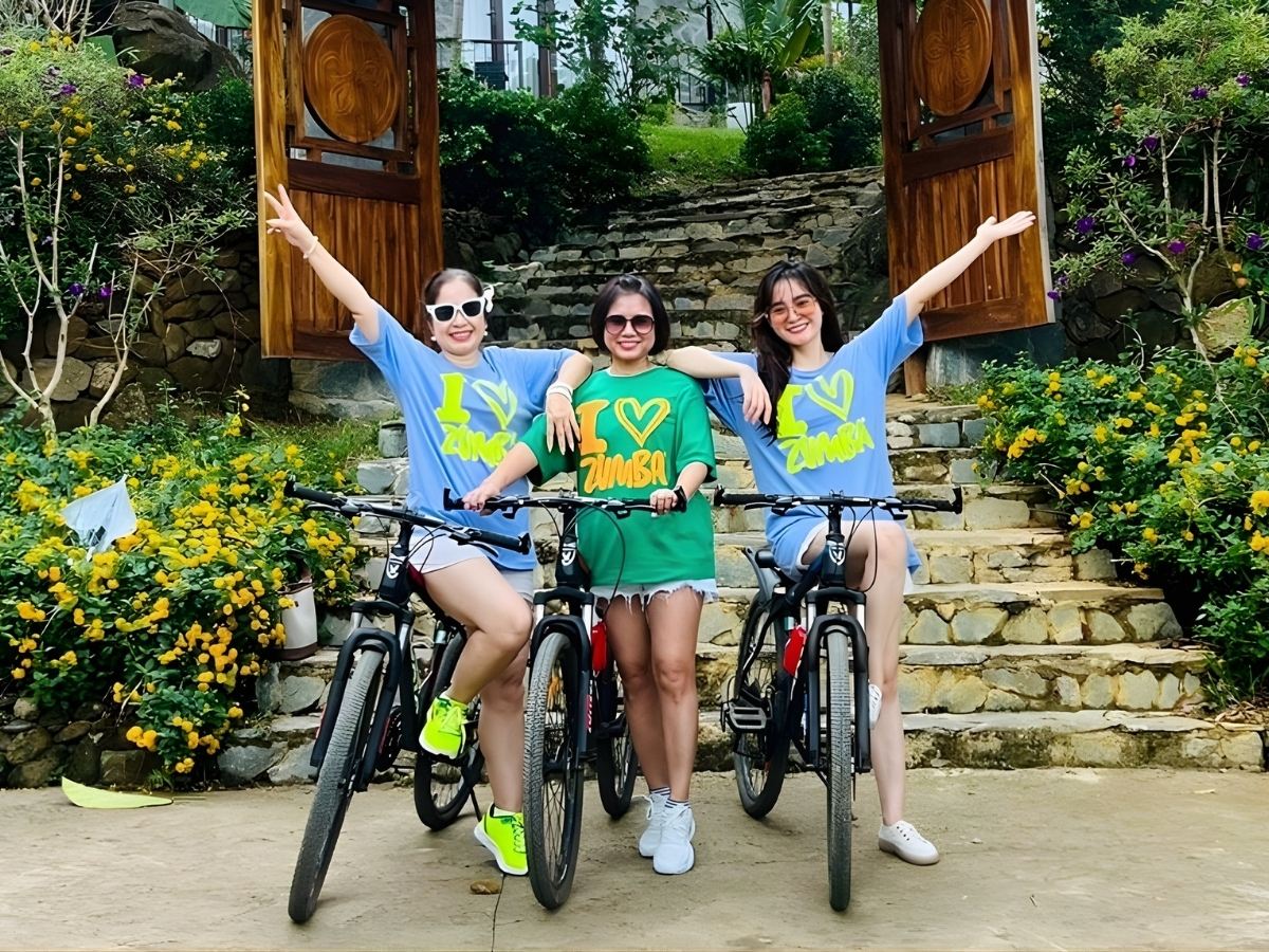 Nhiều homestay thường có thêm dịch vụ cho thuê xe đạp