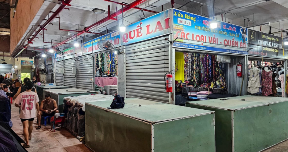 Chợ Vườn Hoa là địa điểm quảng bá thương hiệu hiệu quả nhờ lượng khách đông và ổn định