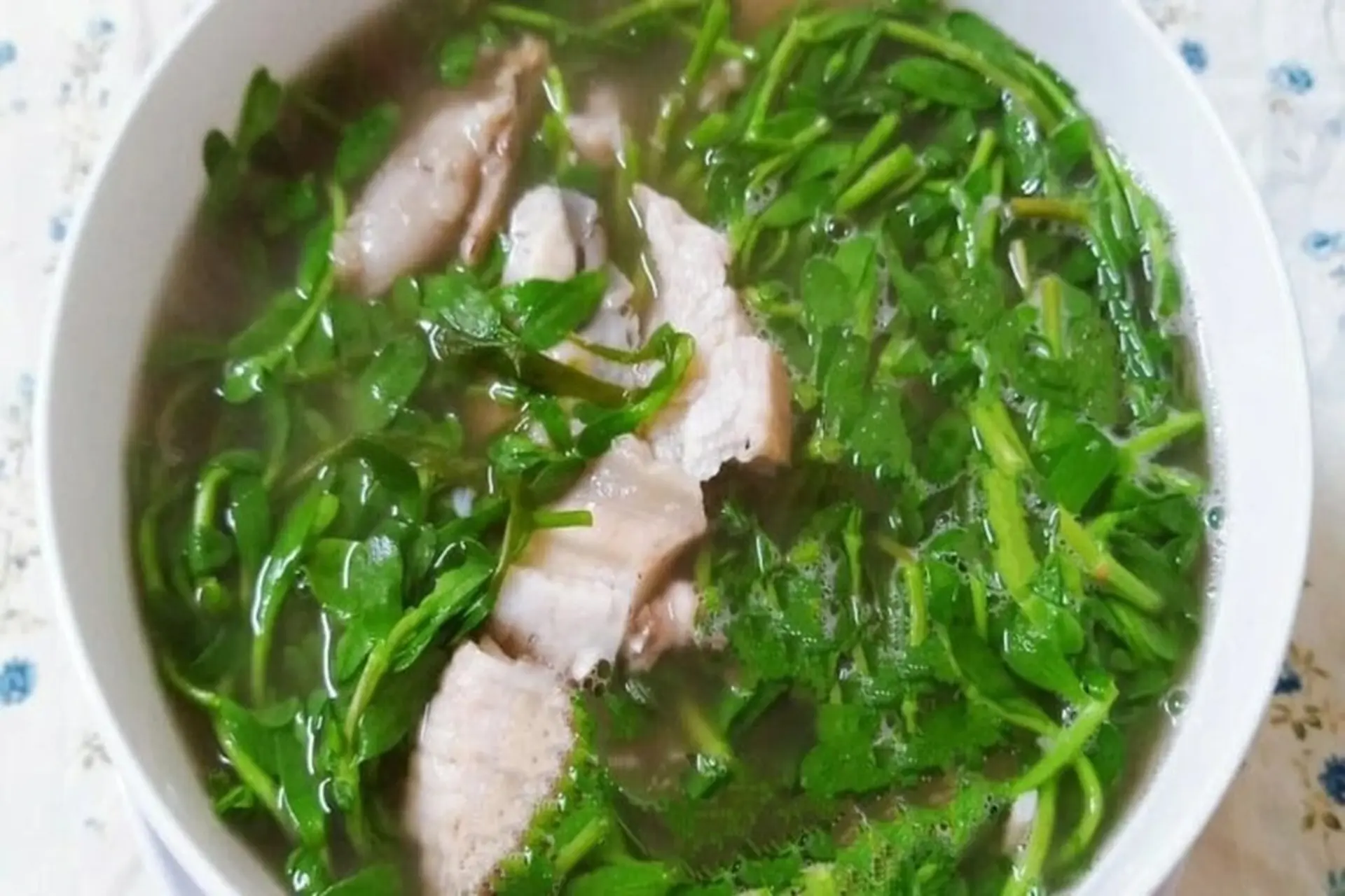 Canh lá đắng – món ăn dân gian gắn với lối sống lành mạnh vùng cao