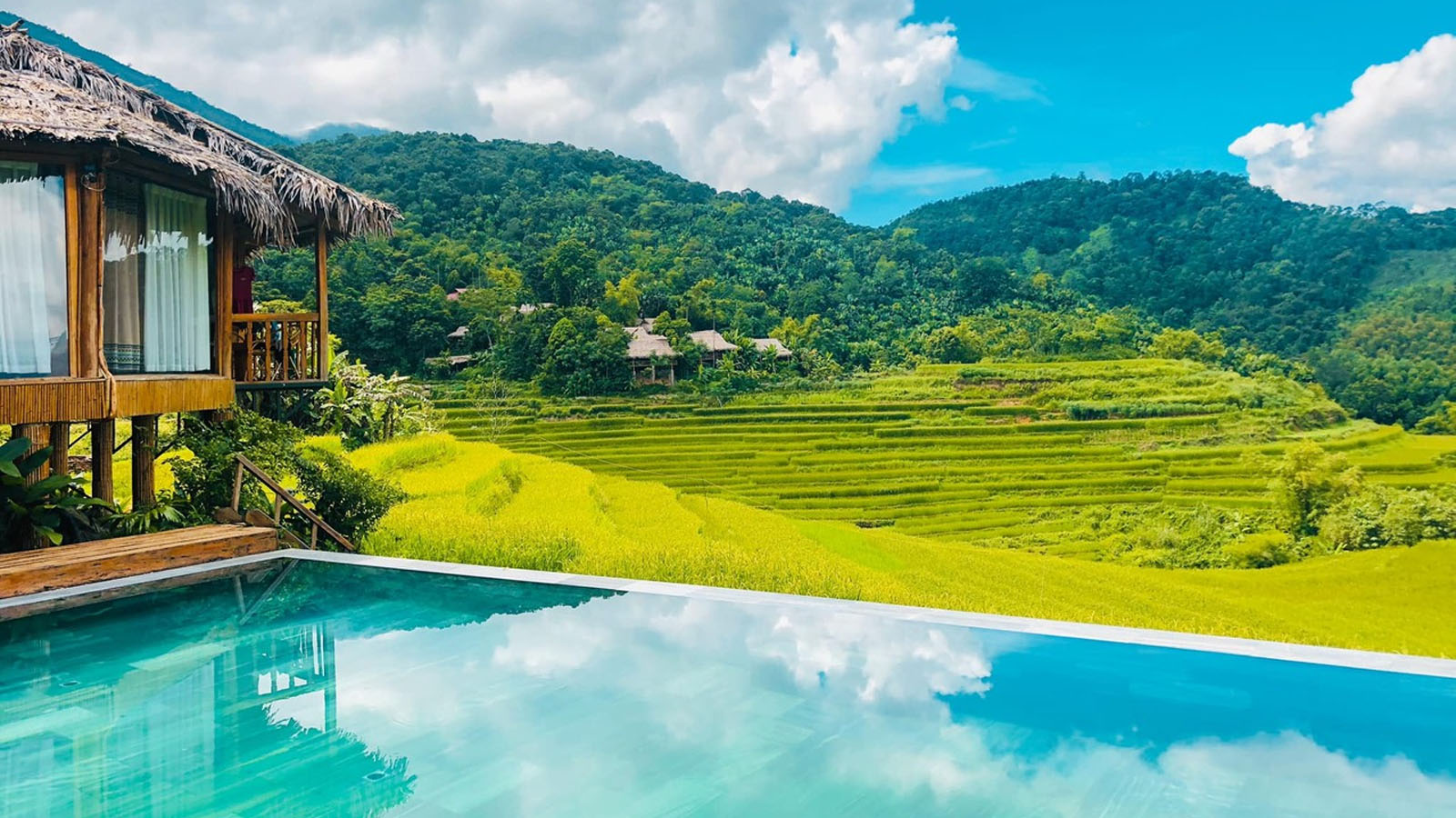 Bản Kho Mường phát triển homestay giữa ruộng bậc thang, điểm lưu trú sinh thái lý tưởng ở Pù Luông