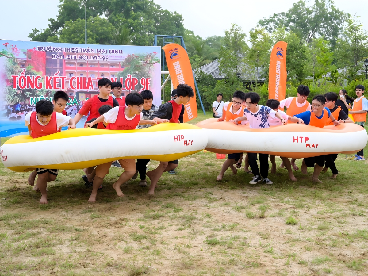 Các tổ chức, tập thể tổ chức hoạt động team building gắn kết tại làng du lịch Yên Trung