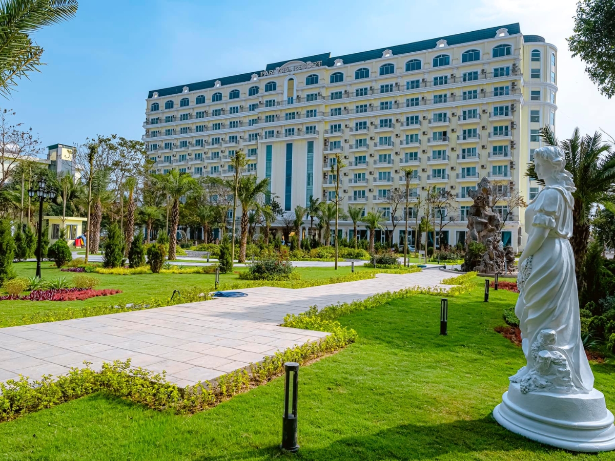 Paracel Resort Hải Tiến được thiết kế theo phong cách phương Tây hiện đại