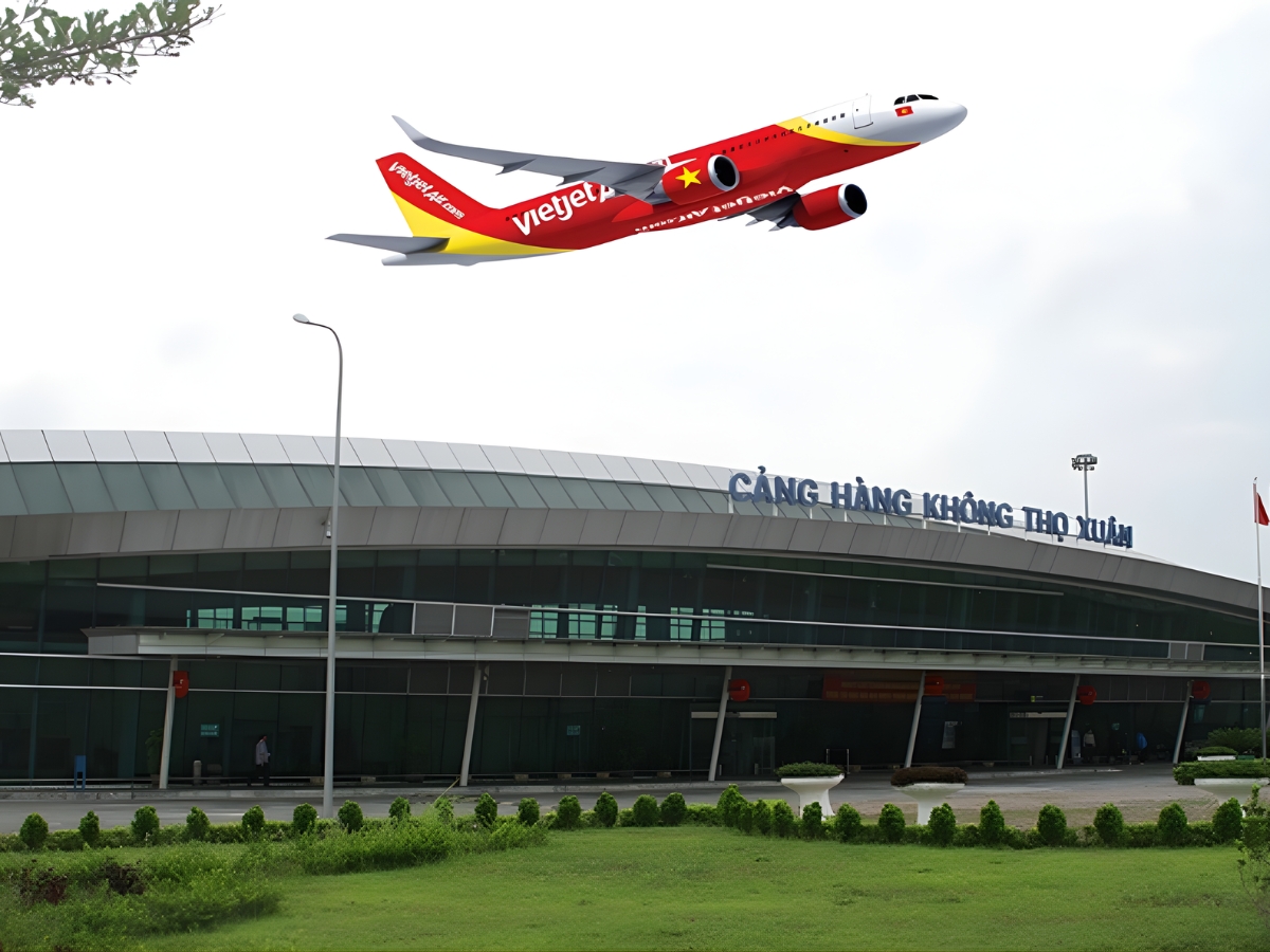 Sân bay Thọ Xuân hiện chưa khai thác đường bay quốc tế