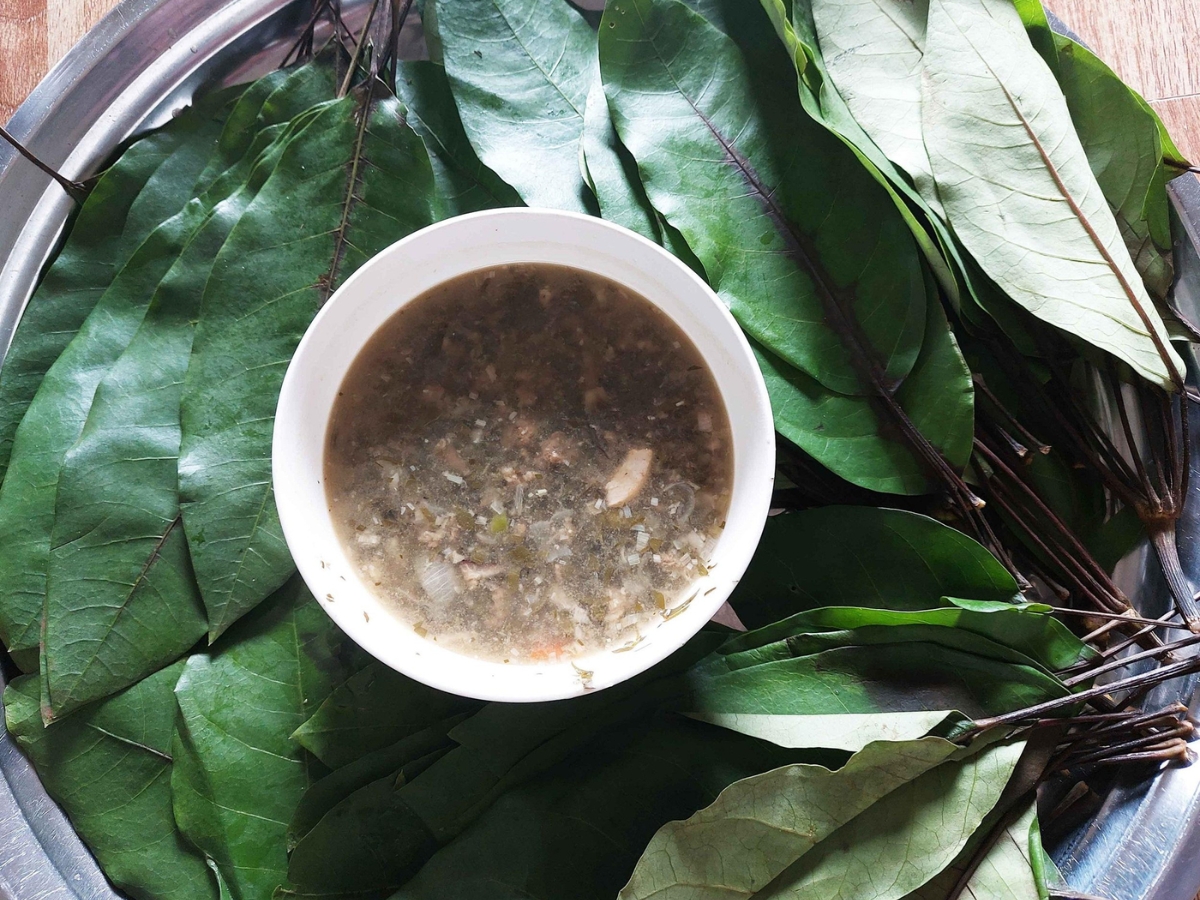 Canh lá đắng có hương vị độc đáo, khiến ai ăn một lần cũng nhớ mãi