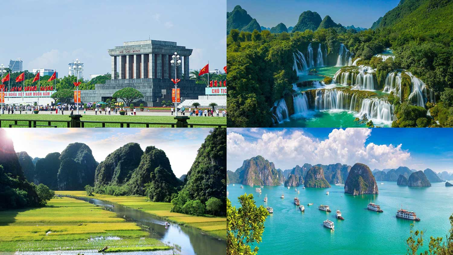Miền Bắc có nhiều địa điểm du lịch, phù hợp với mọi du khách. 