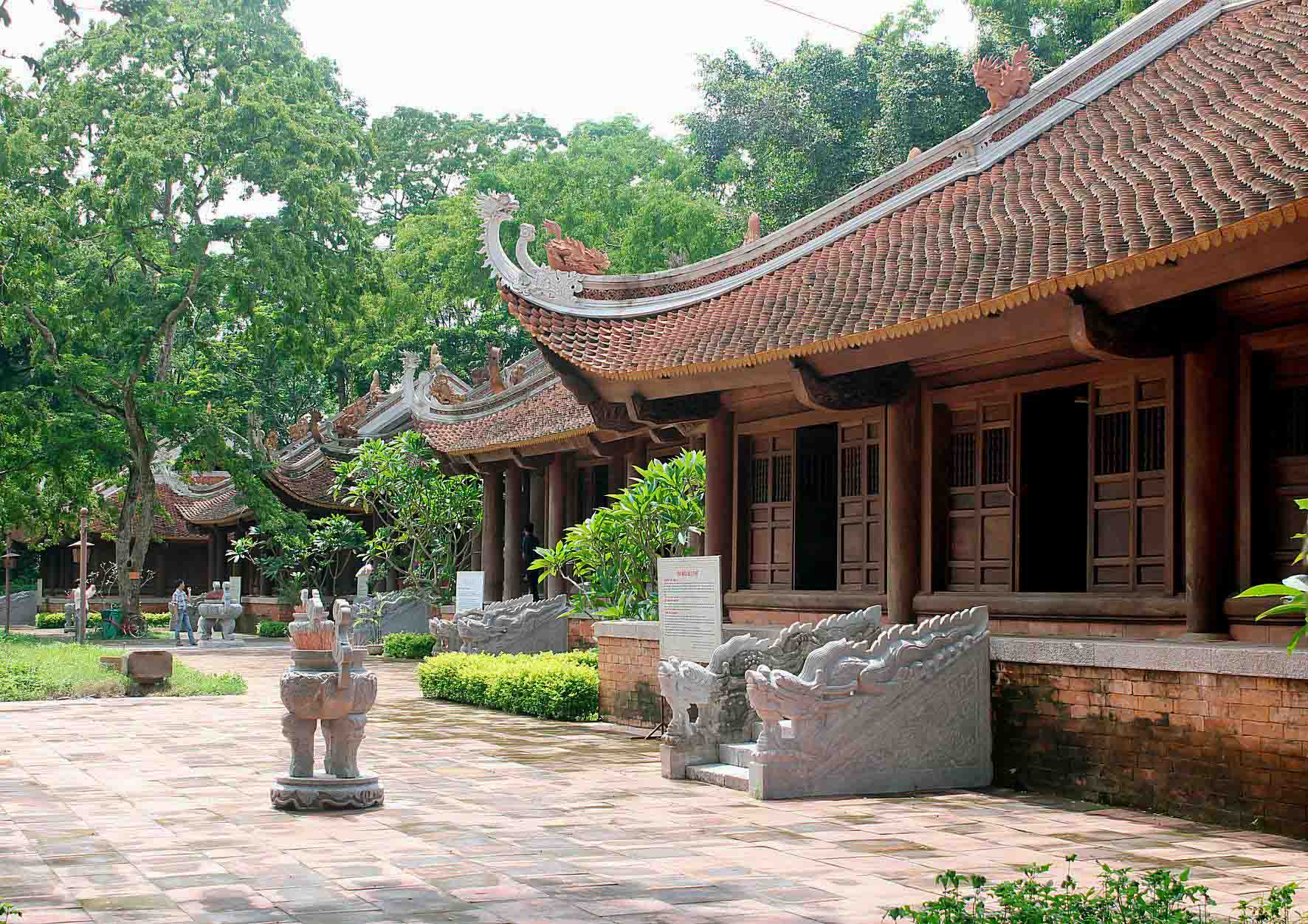 Kiến trúc độc đáo của Khu di tích Lam Kinh.