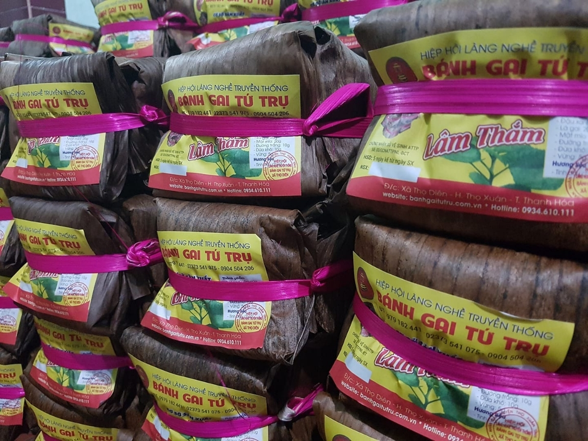 Bánh gai Lâm Thắm tự hào đạt chuẩn OCOP 3 sao