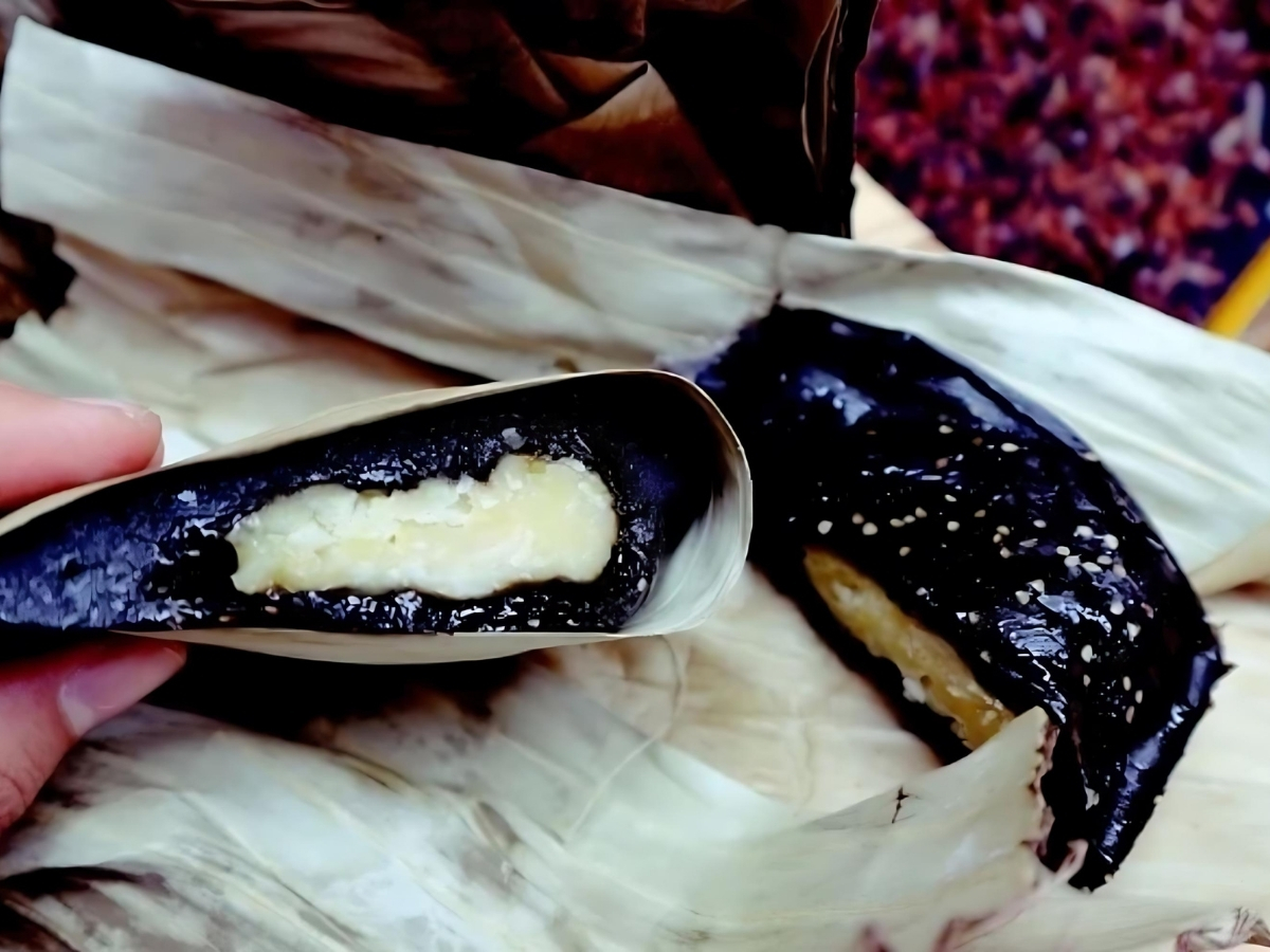 Bánh gai được làm từ đa dạng các loại nguyên liệu. 