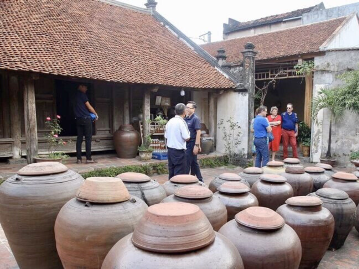 Nghề nấu rượu nếp ở Nga Sơn có lịch sử lâu đời.