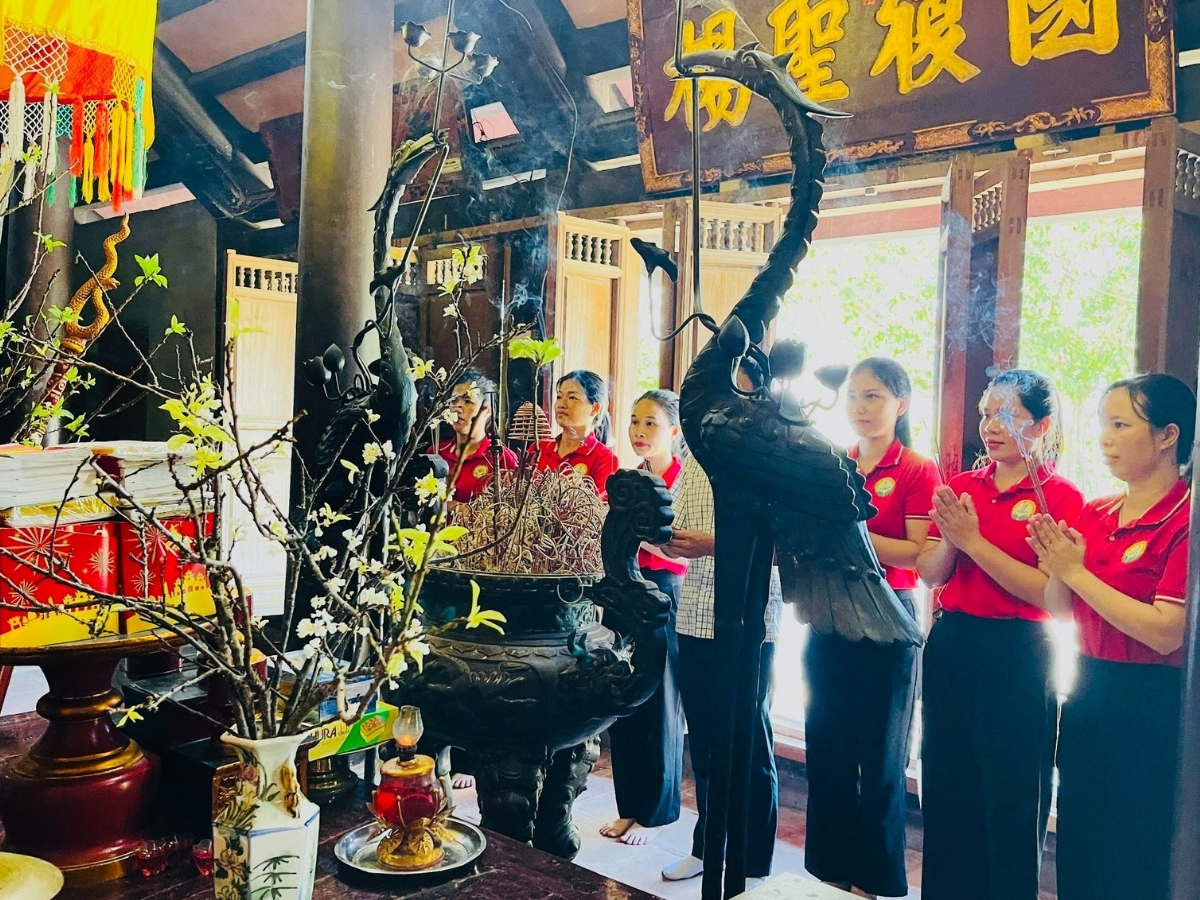 Đền thờ Dương Đình Nghệ gắn liền với người anh hùng xứ Thanh.