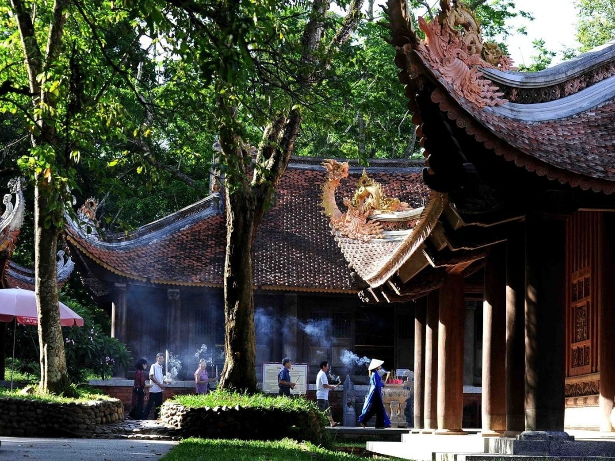 Khu di tích Lam Kinh gắn liền với triều Hậu Lê.