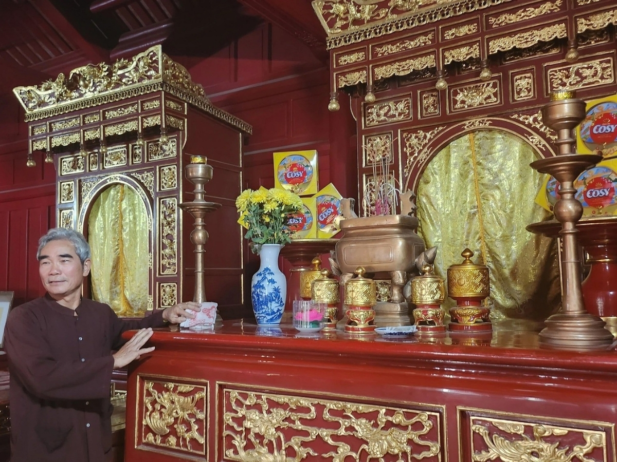 Lăng miếu thờ chúa tiên Nguyễn Hoàng.