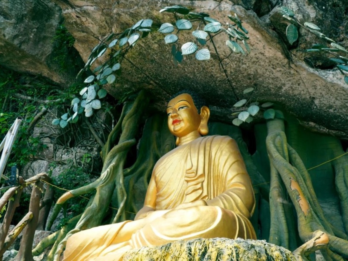 Chiêm ngưỡng pho tượng “độc nhất vô nhị” tại chùa Vồm.