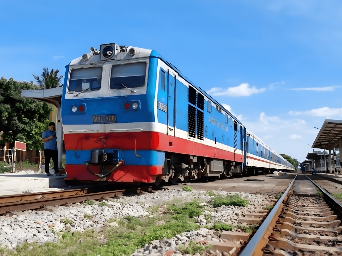 Phương án di chuyển bằng tàu hỏa được nhiều du khách lựa chọn.