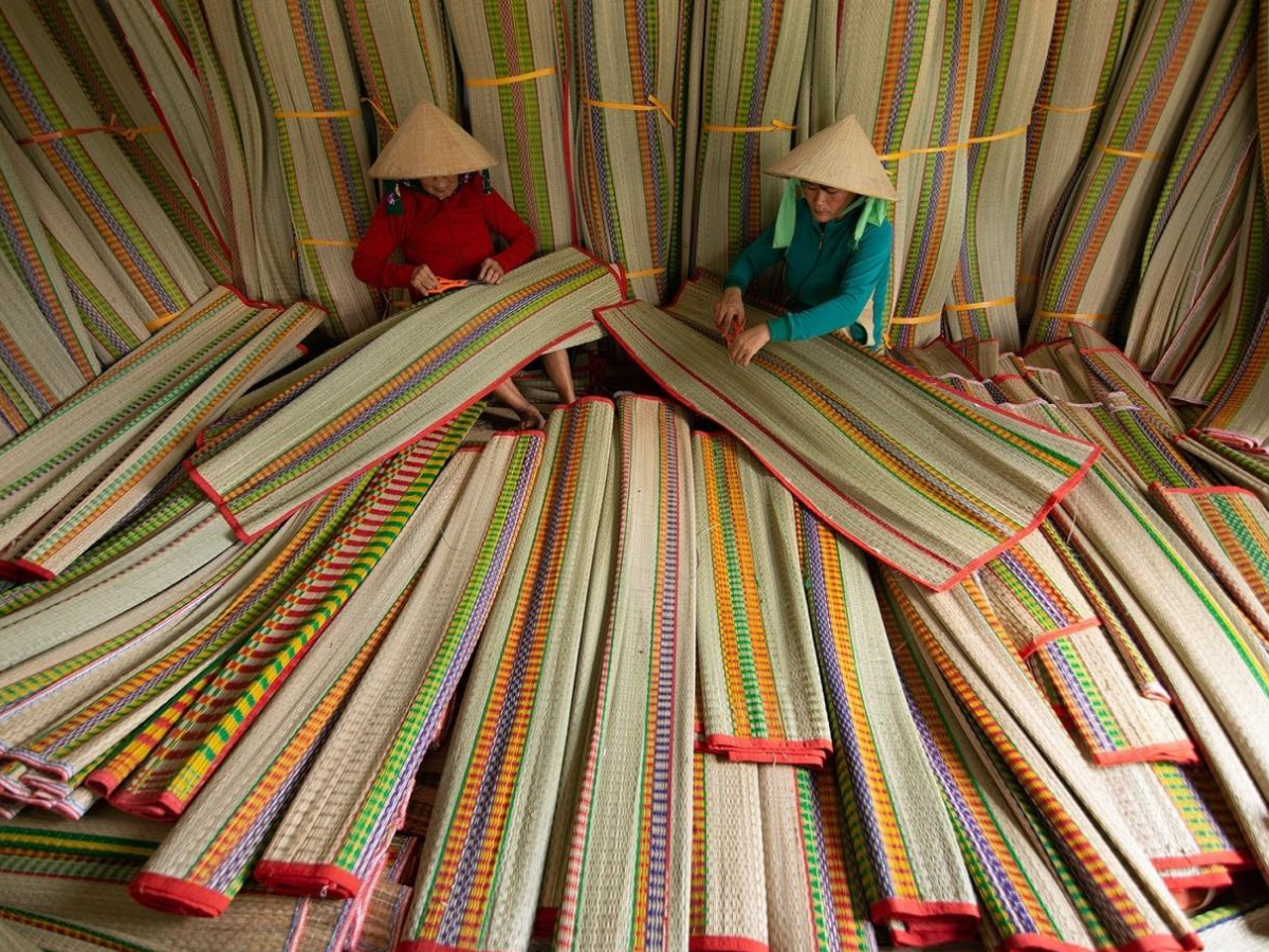 Bảo tồn làng nghề, tích cực gìn giữ và phát triển nghề dệt chiếu Nga Sơn.