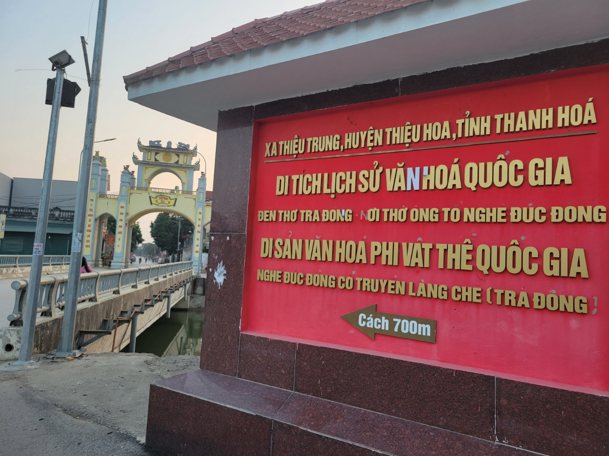 Làng đúc đồng Trà Đông được Bộ Văn hóa, Thể thao và Du lịch công nhận là Di sản văn hóa phi vật thể quốc gia. 