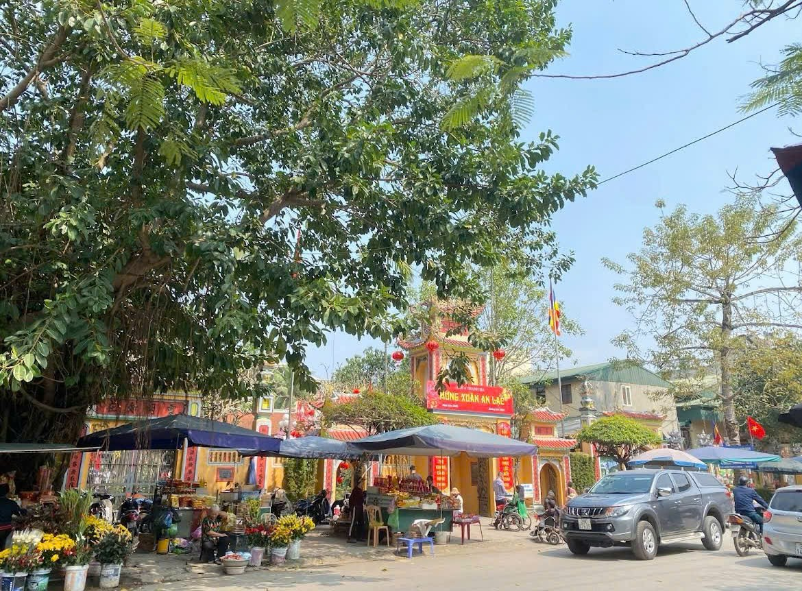 Chùa Thanh Hà Thanh Hóa – không gian tâm linh cổ kính giữa lòng thành phố.