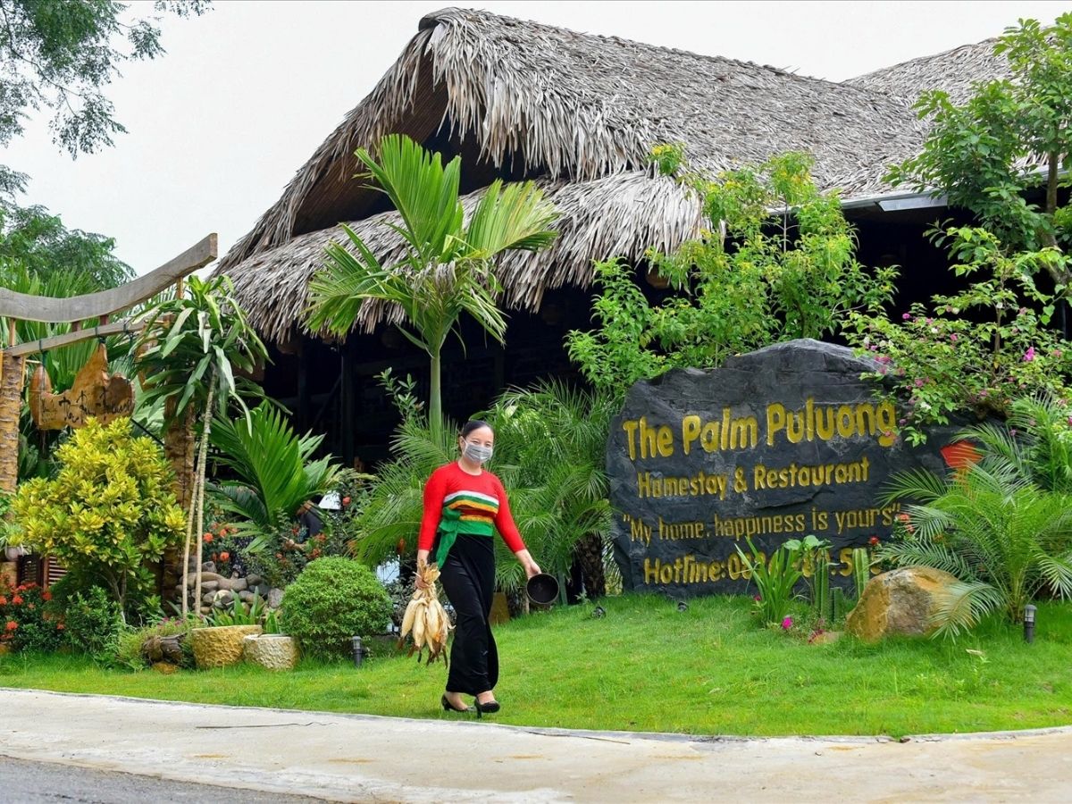 Thời tiết se lạnh đầu năm tại Pù Luông Tết thu hút du khách. 