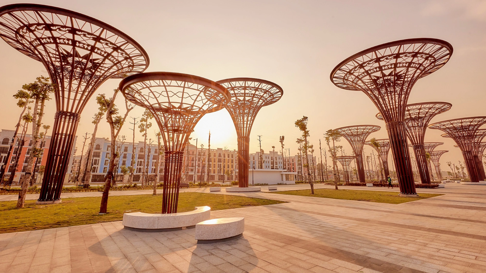 Quảng trường biển Sầm Sơn - điểm đến đáng thử trong hành trình du xuân đầu năm. 