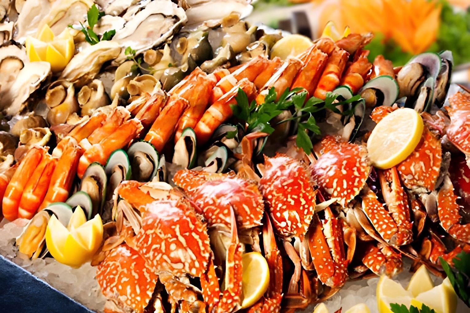 Cua ghẹ tươi ngon, chắc thịt, luôn nằm trong nhóm món hải sản được gọi nhiều nhất.