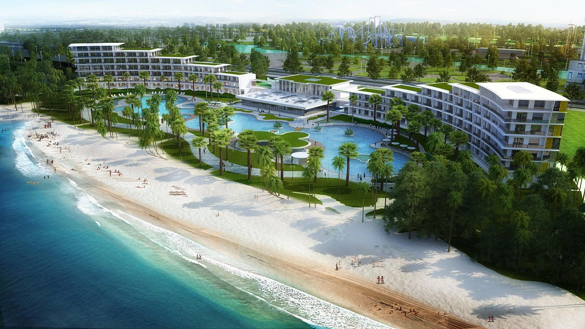 Nghỉ dưỡng resort Sầm Sơn dịp Tết với tiện ích khép kín, phù hợp gia đình. 