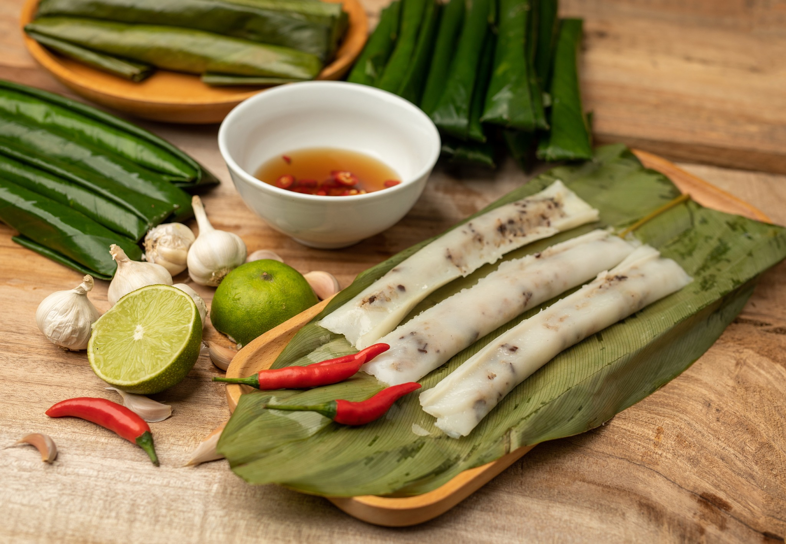 Bánh lá răng bừa - món quà quê mang đậm dấu ấn của đồng bằng xứ Thanh.