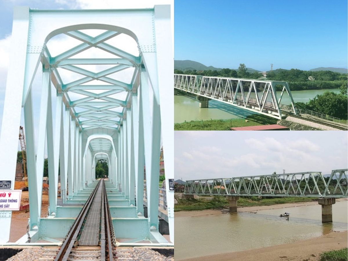 Cầu Đò Lèn được nâng cấp và mở rộng, đóng vào trò là tuyến đường huyết mạch của đường sắt Bắc Nam. (Nguồn: Sưu tầm)