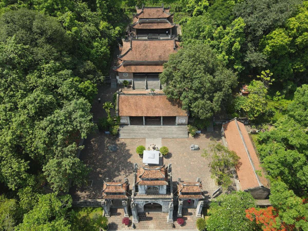 Khu rừng bảo vệ cảnh quan đền Bà Triệu nằm tại xã Triệu Lộc, tỉnh Thanh Hóa. (Nguồn: Sưu tầm)