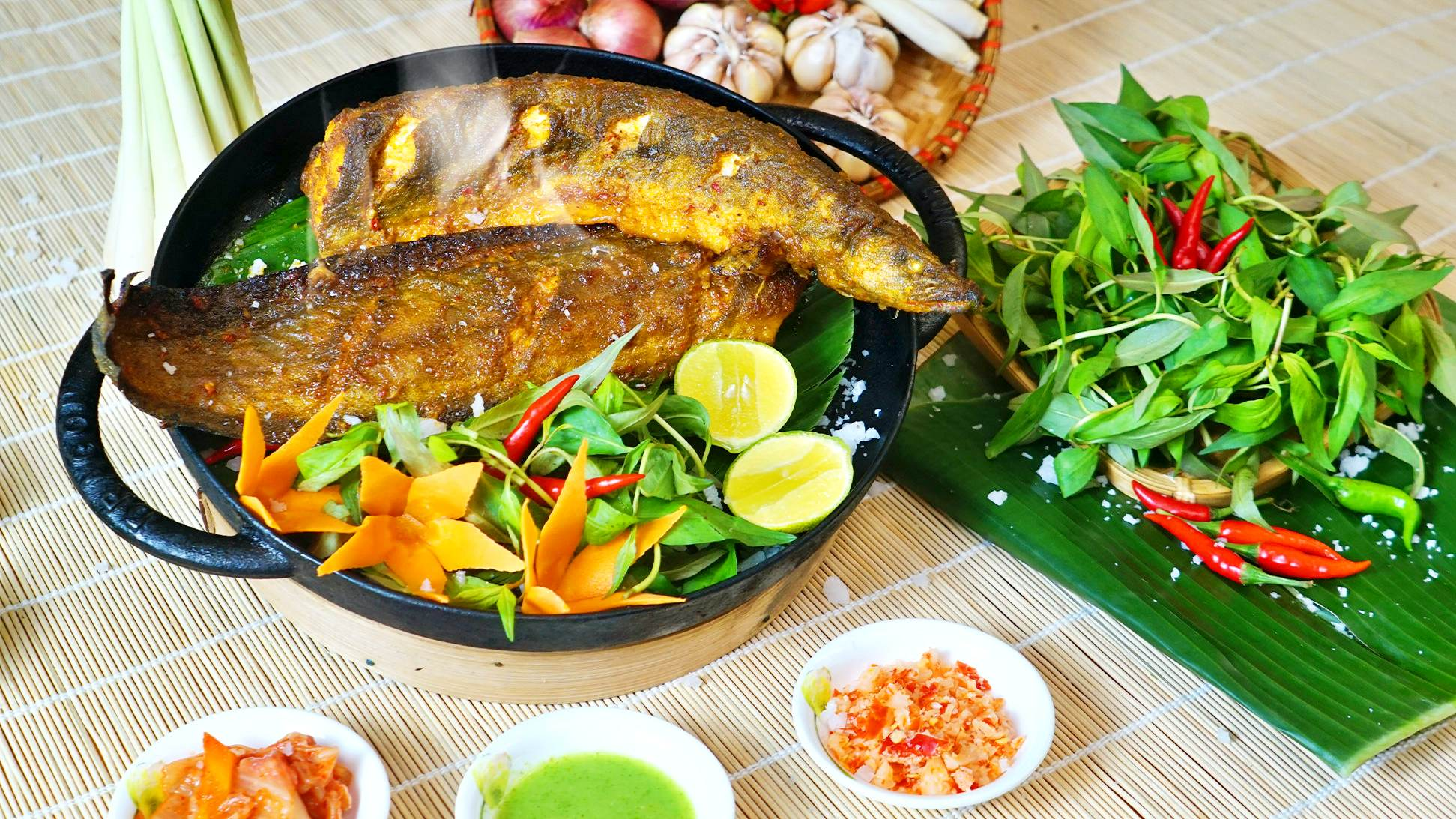Món ngon địa phương quanh hồ Yên Mỹ, hấp dẫn du khách gần xa
